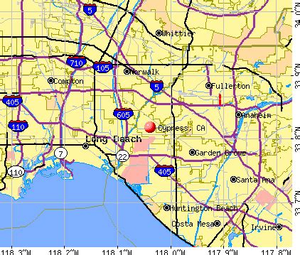 Cypress, California (CA 90680, 90720) profile: population, maps, real ...