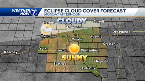 Omaha weather: Solar eclipse forecast