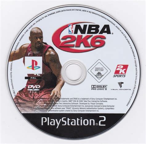 NBA 2K6 cover or packaging material - MobyGames