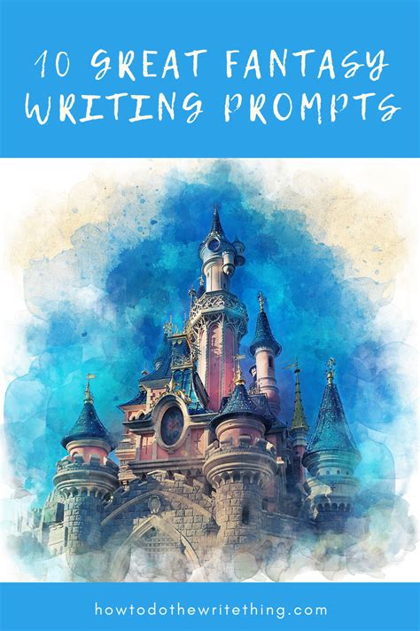 10 Great Fantasy Writing Prompts | Writing Tips | Disney world backpack, Disney holiday, Trips ...