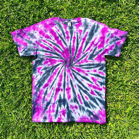 Tie Dye Two Tone Spiral