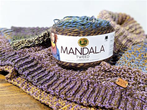 Lion Brand Mandala Tweed | Yarn Review | Sincerely pam