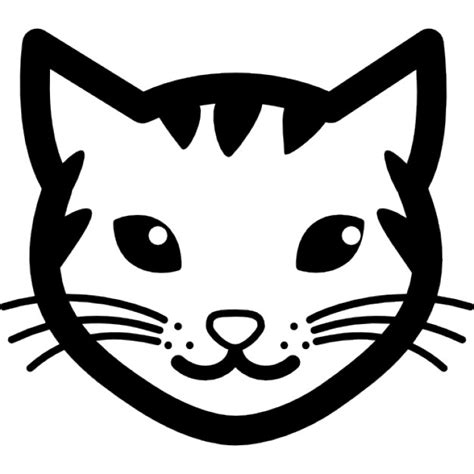 Cat Head Outline | Free download on ClipArtMag