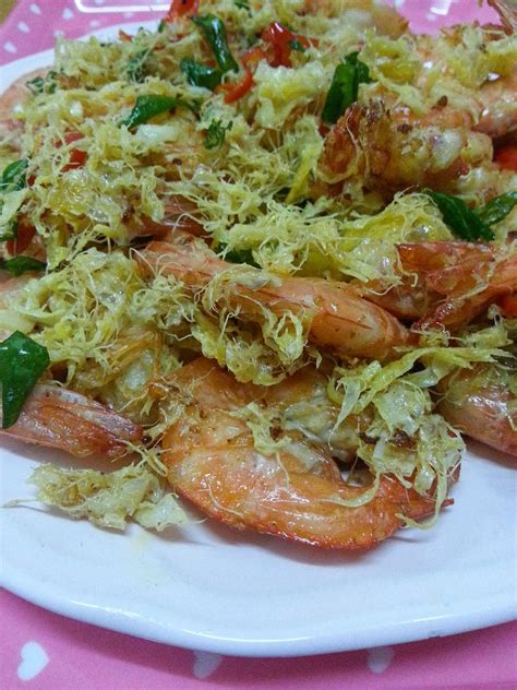 RESEPI UDANG GORENG BUTTER!