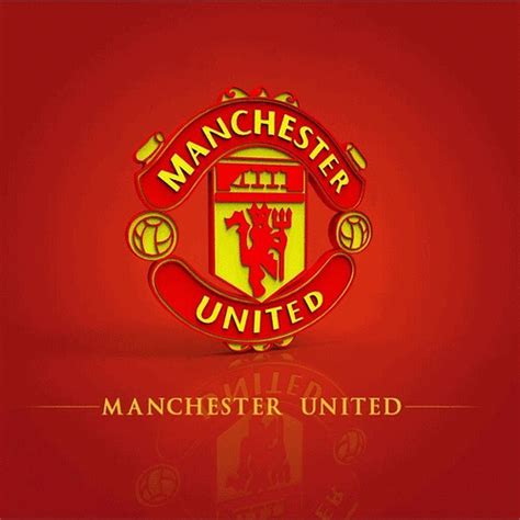 Manchester United Logo free 3D model | CGTrader