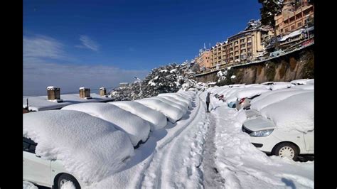 Shimla at standstill after heaviest snowfall in Feb in 18 years ...