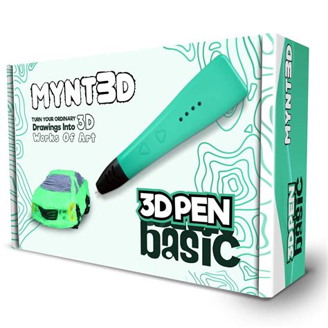 Amazon.com: MYNT3D Basic 3D Pen, 1.75mm ABS and PLA Compatible 3D Printing Pen: Industrial ...