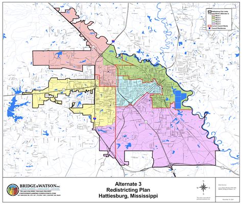 2021 Redistricting - City of Hattiesburg