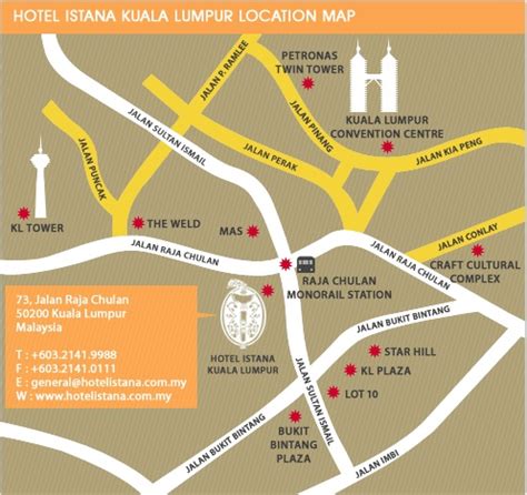 Hotel Istana Kuala Lumpur, Golden Triangle, Kuala Lumpur in Malaysia