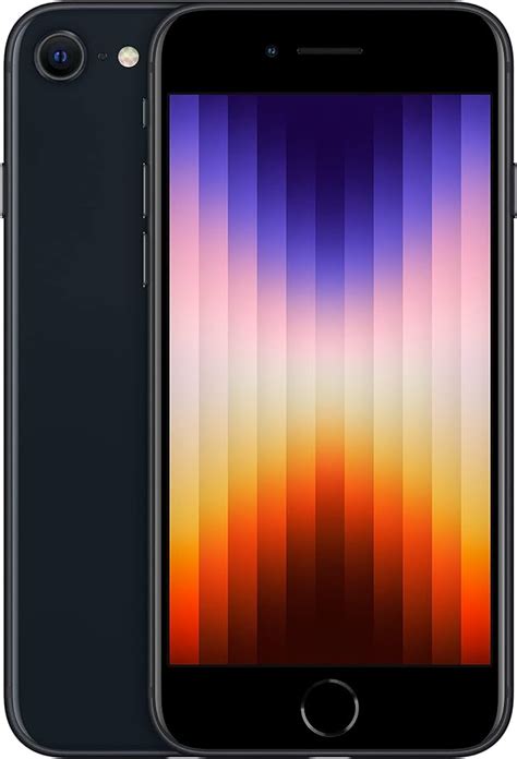 家電・スマホ・カメラiPhone SE (第3世代) ミッドナイト 128 GB SIMフリースマートフォン/携帯電話