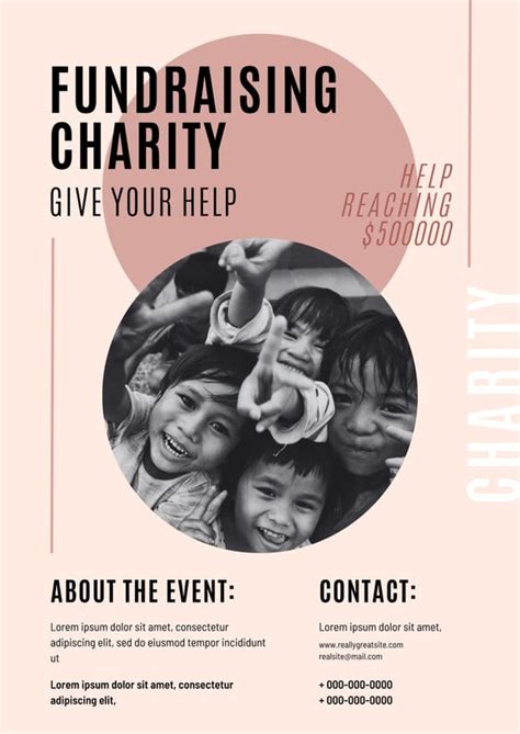 Free and printable custom charity flyer templates | Canva