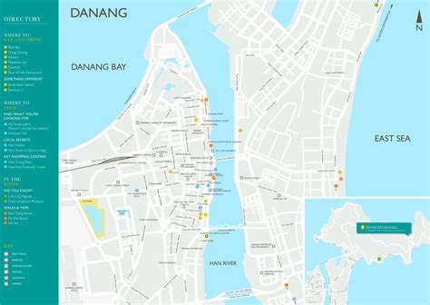 Map Of Da Nang Vietnam