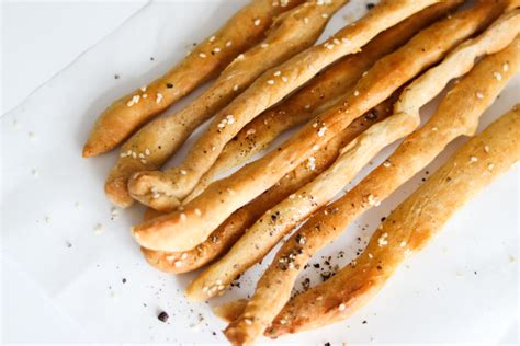 Breadsticks Recipe (Grissini) That's Crispy & Easy - My Morning Mocha