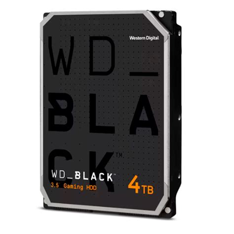 Disco duro Western Digital Black, 4TB, SATA 6.0 Gb/s, 256 MB Cache, 7200 RPM, 3.5".