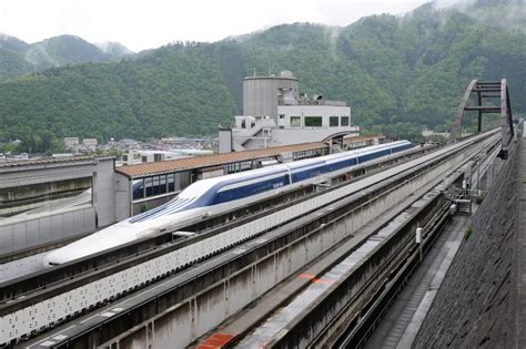 Japan's Maglev Bullet Train Breaks World Record for Fastest Train at ...