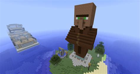 Ruked On Minecraft: Minecraft Villager Statue Schematic