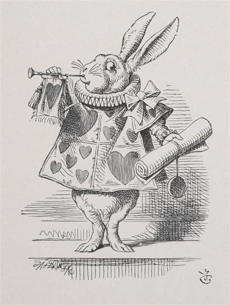 Alice's Adventures In Wonderland Illustrations By John Tenniel ...