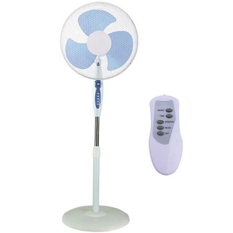 ACDC CH-1640RF 16" 3-Speed Floor Standing Fan with Remote Control & 8 Hour