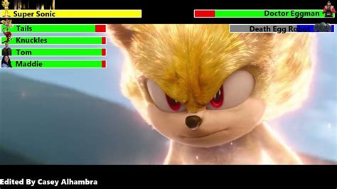 Sonic the Hedgehog 2 (2022) Final Battle with healthbars 3/3 Chords ...