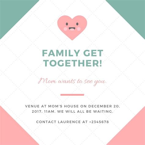 Free and printable get-together invitation templates | Canva