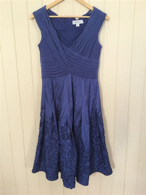 Queens Park blue/purple knee length formal dress. Size 12 $20 Summer ...