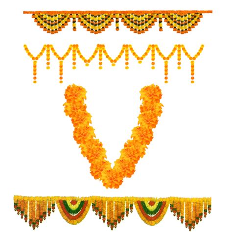 Transparent Merigold Garland PNG Image