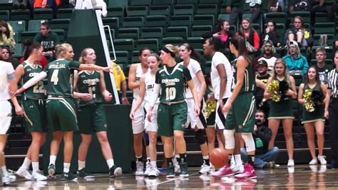 CSU Women's Basketball Highlights vs. Colorado - YouTube