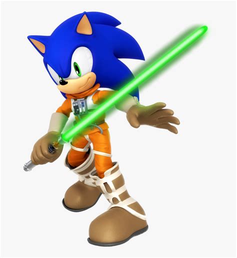 Sonic Star Wars Luke Skywalker, HD Png Download , Transparent Png Image ...