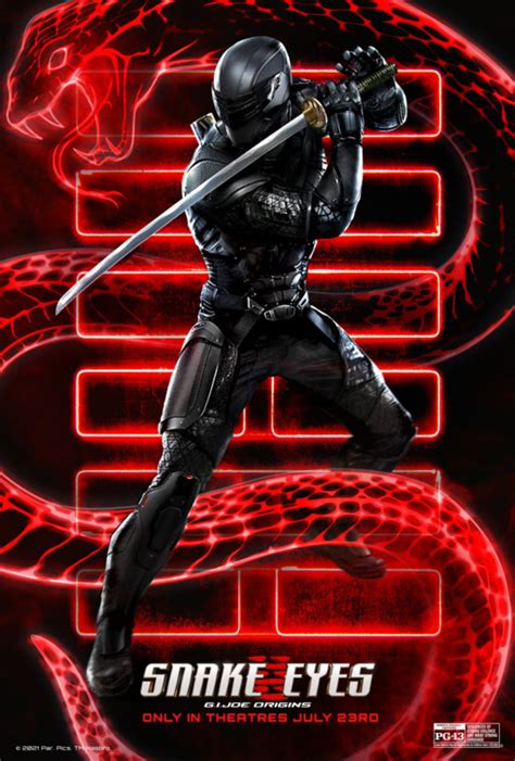 Snake Eyes: G.I. Joe Origins Movie Poster (#18 of 20) - IMP Awards