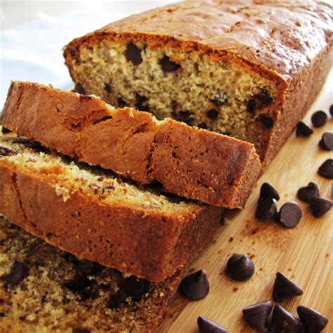 Gluten Free Banana Chocolate Chip Loaf