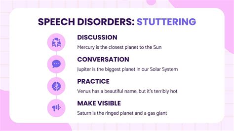 Speech Disorders: Stuttering Infographics | Google Slides