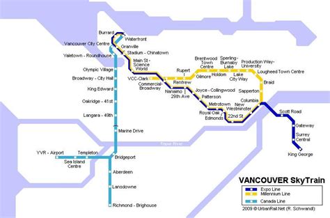 Skytrain Stations Map