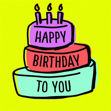 Happy Bday 498 X 498 Gif GIF | GIFDB.com