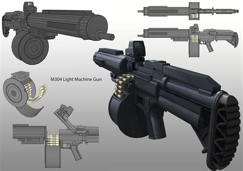 ArtStation - Heavy Machine Gun