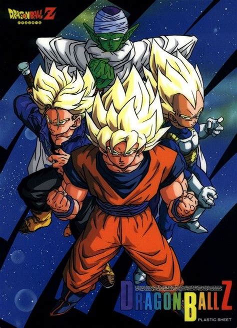 Goku, Vegeta, Trunks, and Piccolo | Anime dragon ball goku, Dragon ball ...