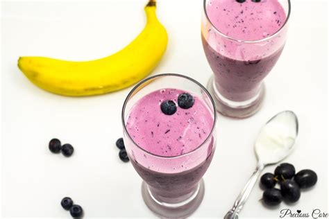 4-INGREDIENT PURPLE SMOOTHIE | Precious Core