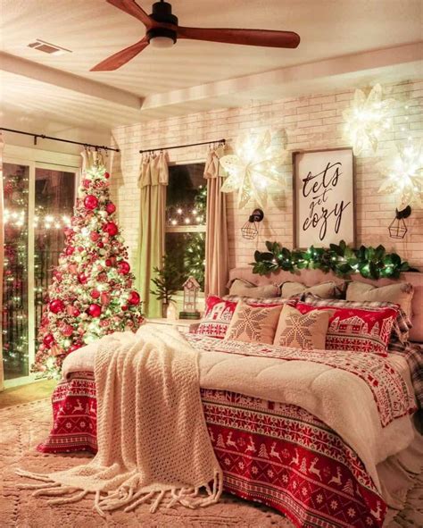 Christmas Bedroom Decor - SWEETYHOMEE