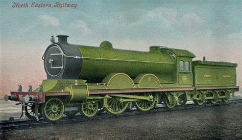 North Eastern Railway Raven Class Z 4-4-2 Atlantic locomotive No. 649 ...