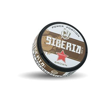 Buy Siberia Brown snus — order online at Snus24