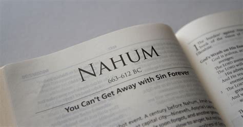 Book of Nahum summary