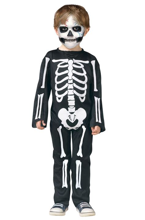 Scary Skeleton Toddler Costume - PureCostumes.com