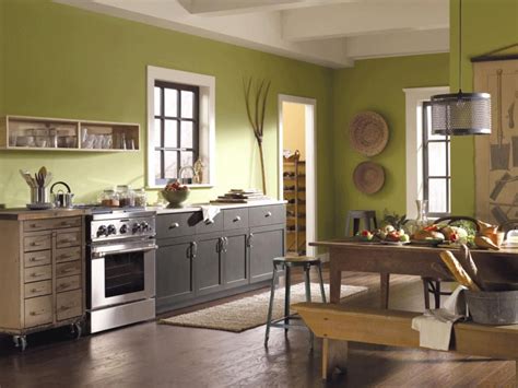 Green Kitchen Paint Colors | Design della cucina, Cucine contemporanee, Pareti della cucina