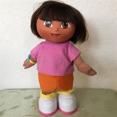 Dora the Explorer We Did It Doll Speaks English & Spanish Sings Dances 2001 FP | Dora the ...