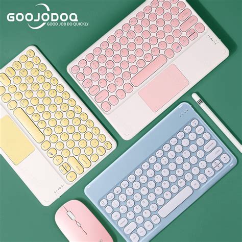 Goojodoq Wireless Bluetooth Keyboard iPad Xiaomi Samsung Huawei Tablet ...