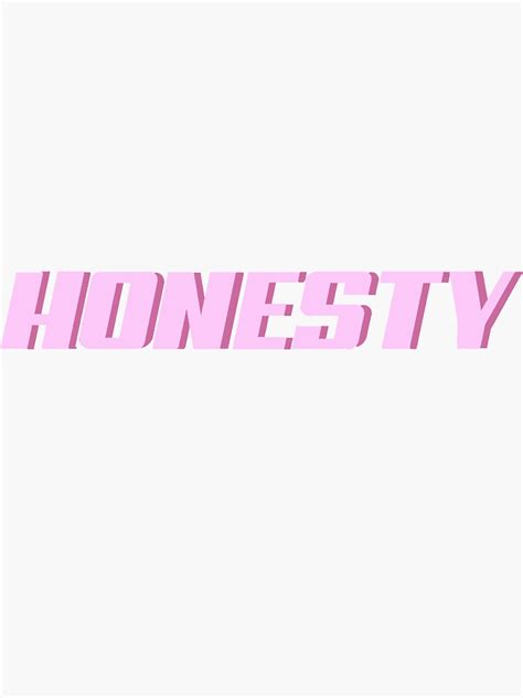 "Pink Sweat$ - Honesty " Sticker for Sale by ------k------ | Redbubble