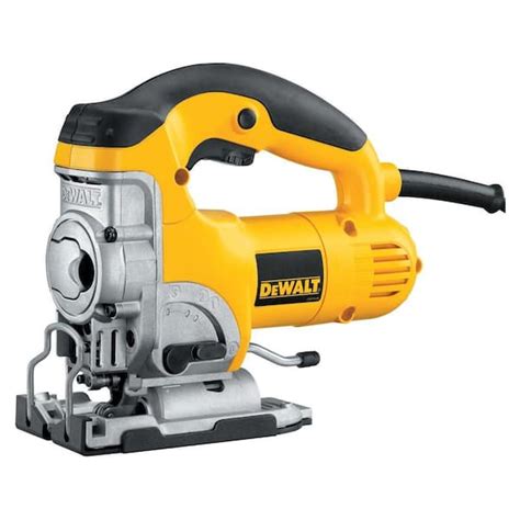 DEWALT 6.5 Amp Corded Variable Speed Jig Saw Kit with Kit Box DW331K - The Home Depot