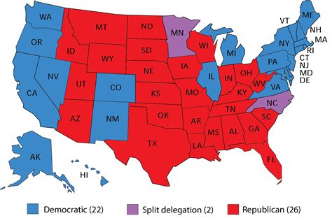 State Map By Political Party 2024 - Cornie Christean