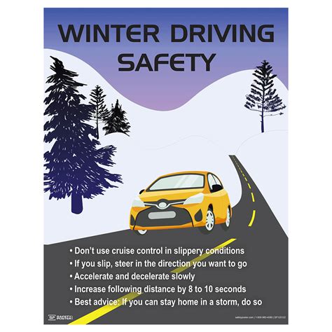 Safety Poster - Winter Driving Safety - CS311415