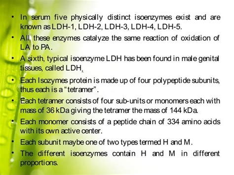 LDH Isoenzymes