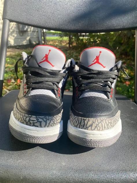 Jordan Brand Air Jordan 3 Black Cement | Grailed